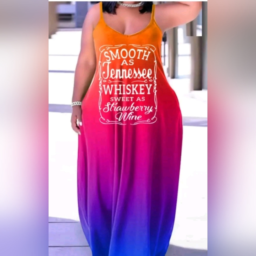 Ombre maxi dress 20 w